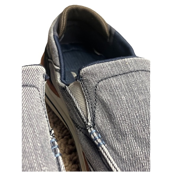 SKECHERS MENS ELSON-AMSTER SLIP ON SNEAKERS SIZE 9.5 - Picture 9 of 15